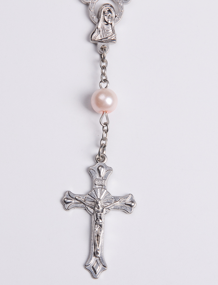 Chaîne à main en perle de prière chinoise, pour chapelet avec médaille Saint benoît et Crucifix, nouveauté 2016