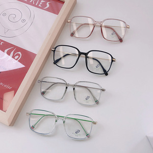 Montures de lunettes anti-lumière bleue G Brand TR90, monture carrée complète unisexe, verres en polycarbonate, protection anti-UV N5 6071 - Product Image 4