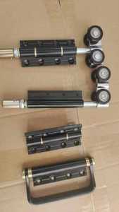 भारी शुल्क धुरी रोलर काज एल्यूमीनियम द्वि-तह दरवाजा सामान शीर्ष रोलर तह दरवाजे काज - Product Image 4