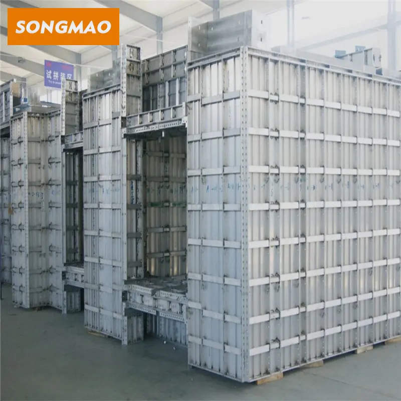 SONGMAO 300S แบบหล่ออลูมิเนียมนำมาใช้ใหม่ระบบคานออกแบบแบบหล่อ Peri