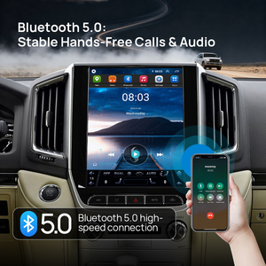 Drhang 12.1inch Android Tesla Màn hình <span class=keywords><strong>Navigation</strong></span> cho TOYOTA LAND CRUISER 2016 đài phát thanh xe đa phương tiện Máy nghe nhạ<span class=keywords><strong>c</strong></span> BT WIFI GPS FM headunit - Product Image 4