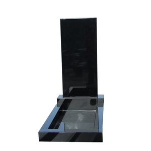 Moins cher Chine noir granit pierre tombale cimetière Monuments granit pierre tombale dalles verticales granit pierres tombales <span class=keywords><strong>pour</strong></span> <span class=keywords><strong>tombe</strong></span> - Product Image 2