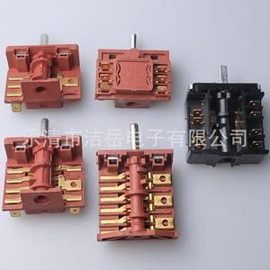 Interruptor giratorio Jieyue 2No 250V con terminal de tornillo, plástico, IP31, para control de velocidad de calentador eléctrico - Product Image 5