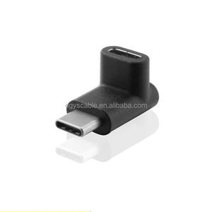 محول USB 3.1 Gen 2 بسرعة <span class=keywords><strong>10</strong></span> جيجابت في الثانية من النوع C ذكر إلى أنثى بزاوية تقريبًا 90 درجة - Product Image 2