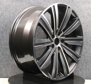 Jantes en alliage usiné Lk Gunmetal 18 19 20 21 22 pouces 5X120 pour Land Rover Sport Vogue <span class=keywords><strong>Velar</strong></span> Style tout-terrain - Product Image 3
