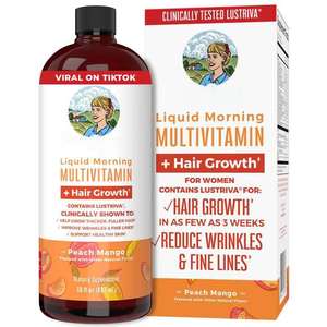 Suplemen pagi cair Multivitamin penumbuh rambut organik - Product Image 1