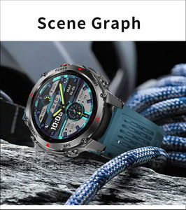 Montre GPS unisexe avec suivi de la fréquence cardiaque, contrôle par application, design étanche, tracker de fitness extérieur, longue autonomie de la batterie (5-7 jours) - Product Image 2