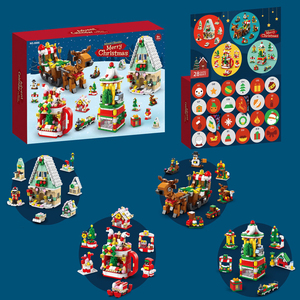 Venta al por mayor 22 juguetes caja <span class=keywords><strong>de</strong></span> regalo <span class=keywords><strong>de</strong></span> Navidad para niños Mini animales Squishies 24 días <span class=keywords><strong>calendario</strong></span> <span class=keywords><strong>de</strong></span> <span class=keywords><strong>Adviento</strong></span> con revestimiento UV impresión en relieve - Product Image 5