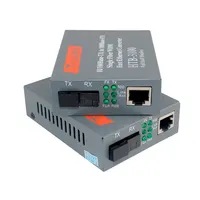 Convertidor de Medios de Fibra Óptica 10/100M HTB-3100 Netlink 25km A/B SC/RJ45 con Certificación RoHS