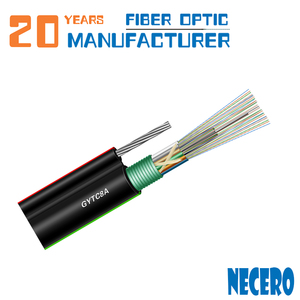 <span class=keywords><strong>Cable</strong></span> de <span class=keywords><strong>Fibra</strong></span> Óptica GYTC8A de 2-288 Hilos, Autoportante, para Exteriores, con Alambre de Acero o FRP, G657, FTTH - Product Image 6