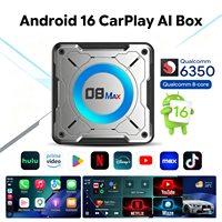 YolanAuto AI Box Qualcomm 6350 Chip Wireless CarPlay Android Auto Multimedia Streaming Box untuk BMW IDrive 7 8 9 Netflix YouTube