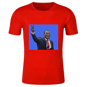 Wholesale Custom 2025 Cote D'Ivoire Presidential Campaign <b>T</b>-Shirts Polyester Sublimation Print Fast Delivery - Product Image 4