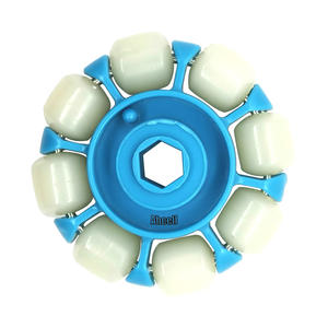 ล้อออมนิคอนเวอร์แบบหลายทิศทาง SWG 50D8 ขนาด 50 มม. ทำจากพลาสติก POM สำหรับลำเลียงสินค้าแบบยืดหยุ่น  ล้อไนลอนสำหรับลำเลียงสินค้า - Product Image 6