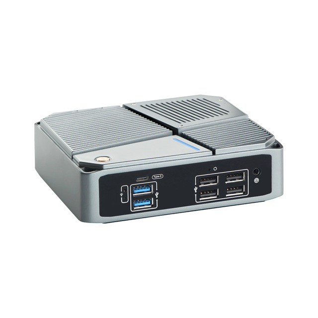Medical NUC Mini PC AMD 9420 DDR4 Triple Displays 4K 2*LAN 2*DP Win7/10/11 Linux OS for Digital Displays