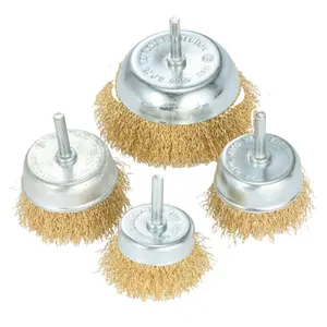 Shaft-Mounted Cup Steel Wire Wheel Brush For Polishing And Cleaning