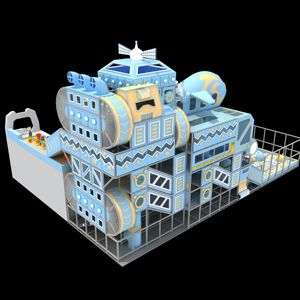 Venta al por Mayor de Juegos de Laberinto para Niños, Equipos de Juego de Rol Infantiles, Parque Infantil Interior Moderno para Niños - Product Image 2