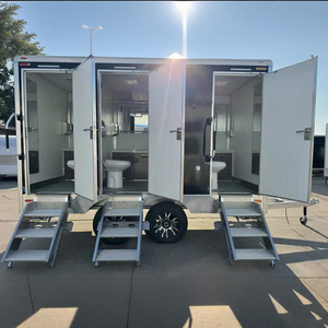 <span class=keywords><strong>Camion</strong></span> toilette mobile de luxe VIP avec douche, lavabo et lit intégré pour voyages et camping - Product Image 6