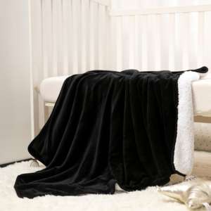 Couverture pour animaux de compagnie en polaire Sherpa réversible, imperméable, 100% polyester, résistante aux liquides, pour lit de chien, protection de <span class=keywords><strong>canapé</strong></span>, imprimée - Product Image 2