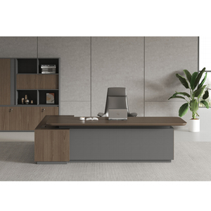 Escritorio Ejecutivo Modular de Lujo de Alta Gama, Ajustable, de Madera Sólida, Diseño Ecológico, Construcción Duradera, Ergonómico y Moderno para Oficina - Product Image 3