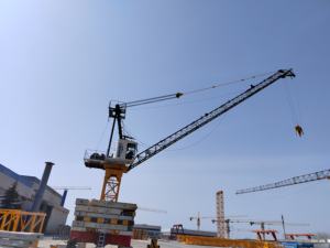 מנוף דחן QTD40 (WMD6T) עם זרוע באורך 23 מטר, מנוף בנייה כבד עם רכיב מנוע מרכזי, קיבולת של 6 טון, יעילות גבוהה - Product Image 3