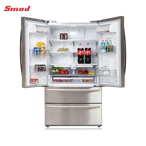 French Door Stainless Steel Side by Compressor <b>Refrigerator</b> Compressor <b>Refrigerator</b> - Product Image 2