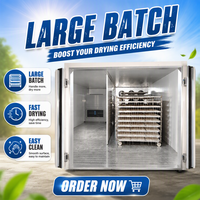 Hallo Rivier Merk Warmtepomp Droger Machine Voedseltoepassing Oven Voor Zeevruchten Garnalen Fruit Gezouten Vis Industrieel Vlees Dehydrator