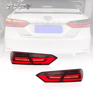 Feux arrière de voiture améliorés, feux de freinage dynamiques, clignotants arrière, feux de recul pour Toyota Camry 2019-2021 - Product Image 2