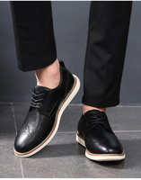 Chaussures en cuir décontractées pour hommes, respirantes, à enfiler, pour l'été, nouvelle collection, très vendues