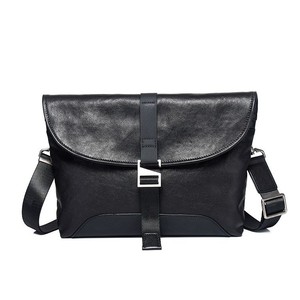 Sac à bandoulière en cuir véritable pour hommes, 30x22cm, sac à bandoulière décontracté et résistant pour usage quotidien - Product Image 2