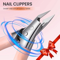 Coupe-cuticules professionnel ultra-affûté en acier inoxydable résistant à la rouille, outil de manucure et pédicure pour salon