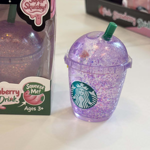 Jouets Squishy de Haute Qualité, Grandes Formes Étoile et Boba Scintillante, Thème Boisson Boba, Sensory, à Presser, en Forme de Bonbon, Maltose, Thé au Lait Boba, Boisson Squishy - Product Image 2
