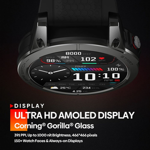 Reloj Inteligente Zeblaze Stratos 3 AMOLED de 1.43 Pulgadas, Resistente al Agua IP68, con Llamadas Bluetooth, GPS, para Deportes y Fitness - Product Image 3