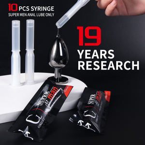 COKELIFE Love Is Love Gel <span class=keywords><strong>Lubricante</strong></span> <span class=keywords><strong>Dilatador</strong></span> Anal 5 ml * 10 Piezas en Jeringa para Adormecimiento y Relajación Anal Femenina y Masculina - Product Image 1