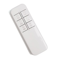 Télécommande infrarouge RF 433 MHz Doty DT006B à 6 touches, apprentissage, piles AAA fixes, portée 20 m, conception personnalisée, télécommande sans fil pour toilettes