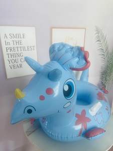 Ceinture de natation pour enfants d'été avec poignée et siège, activité parent-enfant, couleur bonbon, dessin animé réaliste, bouée de sauvetage pour bébé dinosaure en stock - Product Image 6