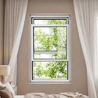 Ventana Corrediza de Aluminio Personalizada con Doble Acristalamiento, Fácil de Limpiar, Ahorra Espacio, Conexión Natural, Estética Clásica, Seguridad en Primera Línea