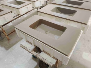 Máquina de fundición Chengjie <span class=keywords><strong>para</strong></span> lavabos de gabinete de alta presión, <span class=keywords><strong>para</strong></span> tapas de cerámica, cisternas y inodoros de posición agachada, <span class=keywords><strong>para</strong></span> múltiples resinas - Product Image 3