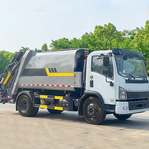 Camion per la Raccolta dei Rifiuti Personalizzati con Motore Diesel 115KW 148KW 10.5CBM, Semirimorchio con Contenitore per Rifiuti Rimovibile per Dongfeng - Product Image 5