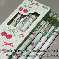Crayon mécanique automatique Cherry 0,5 mm pour étudiants, examens et écriture – Fournitures scolaires mignonnes