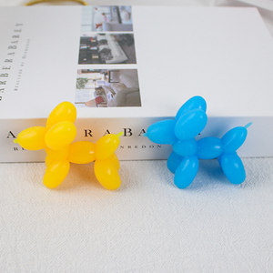 คาโบชองเรซิ่นรูปสุนัขน่ารักแบบแบน สำหรับทำเครื่องประดับ DIY ตกแต่งโทรศัพท์ ติดกิ๊บติดผม - Product Image 5
