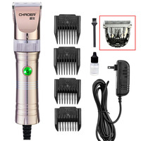 Aparador de pelos de ovelha profissional, máquina elétrica recarregável para pelos de animais de estimação com bateria de lítio de 12v