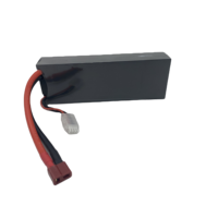 Baterai Lithium polimer RC Mobil kapasitas tinggi, 8000mAh, 7.6V 100C, baterai isi ulang dengan casing keras untuk mainan