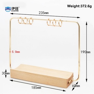 Ewang Custom Logo <b>Desk</b> Calendar Shelf Wooden Base Table Calendar - Product Image 3