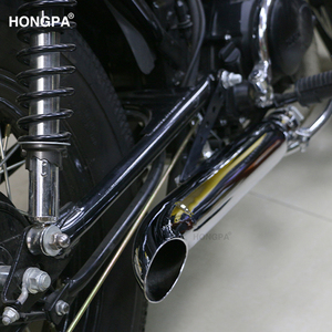 Pièces de système d'échappement de moto <span class=keywords><strong>Silencieux</strong></span> de tuyau d'échappement modifié en fer inoxydable pour <span class=keywords><strong>Cafe</strong></span> <span class=keywords><strong>Racer</strong></span> - Product Image 6