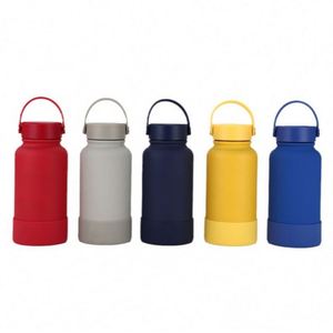 Logo personnalisé Bouteille d'eau isotherme pour le sport Gobelet de voyage en acier inoxydable Bouteille à vide originale 3 en 1 - Product Image 4