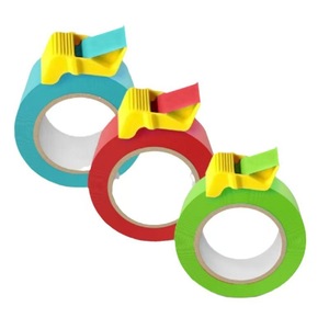 Tape Cap Small Tape Cutter 4.5cm Plastic Double-sided Tape Dispenser for Painters Craftsmen Artists - Product Image 1