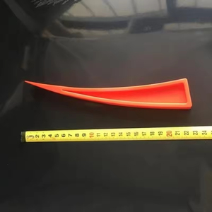 Outil auxiliaire de réparation de bosses de voiture <span class=keywords><strong>Cale</strong></span> de porte de voiture <span class=keywords><strong>Cale</strong></span> en plastique rouge Extenseur de joint de porte - Product Image 3