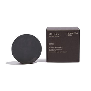 Barre de <span class=keywords><strong>shampoing</strong></span> <span class=keywords><strong>solide</strong></span> 3 en 1 végétalien naturel sans eau <span class=keywords><strong>barbe</strong></span> corps lavage charbon de bois détox noir pour homme - Product Image 1