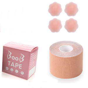 Hot bán không thấm nước được sử dụng để nâng ngực thể thao cơ thể Băng boob Bìa Băng Áo ngực thiết lập - Product Image 1