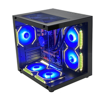 PCOOLING nueva moda gran oferta escritorio Atx caso alta calidad Gaming Computer Case Mid Tower Gaming Pc chasis